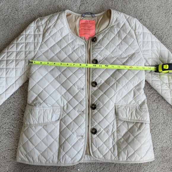 JCrew Quilted Puffer Overcoat Size 4 - Picture 6 of 8